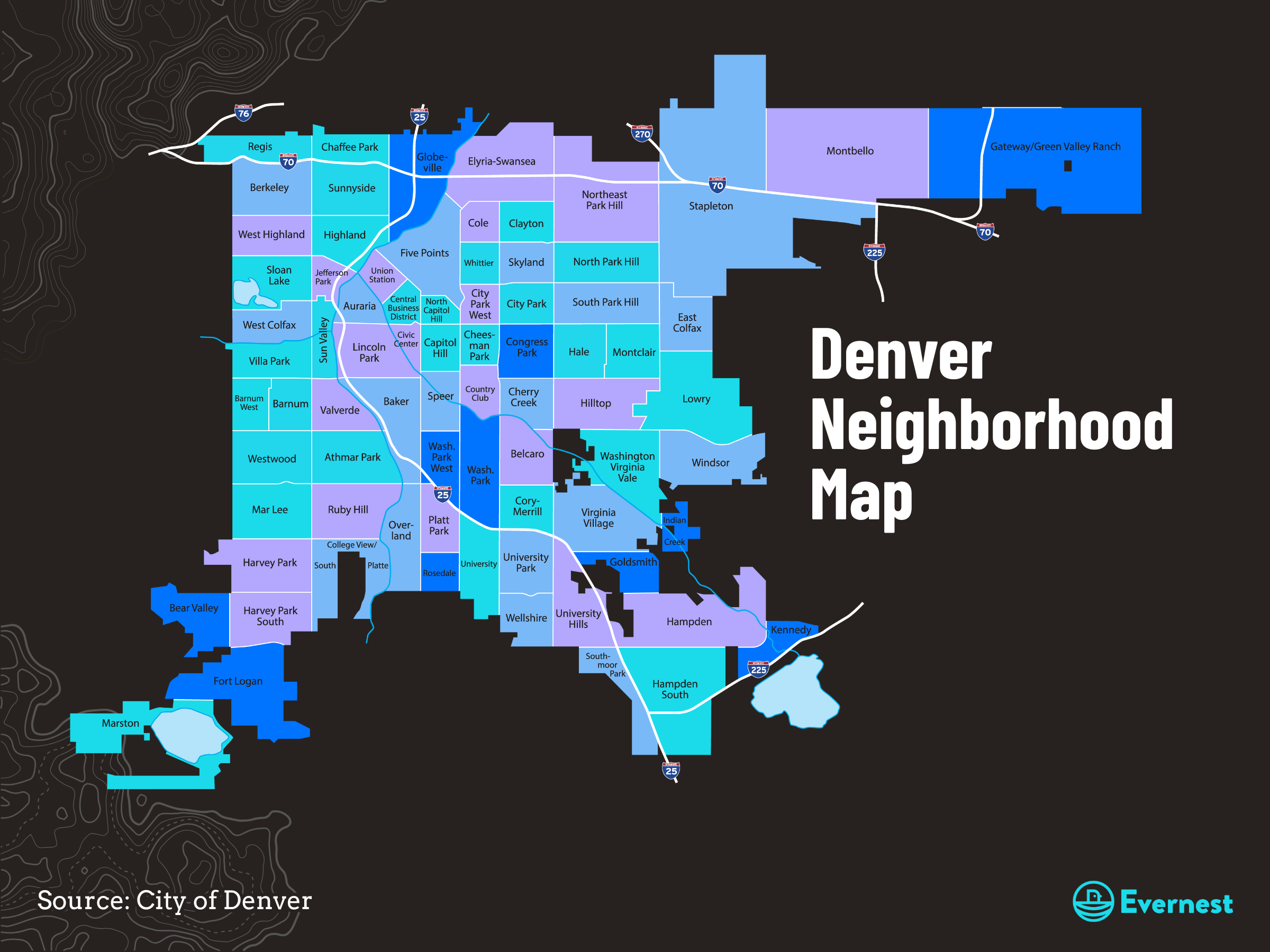 Denver Neighborhood Map: Your Guide to Finding the Perfect Place